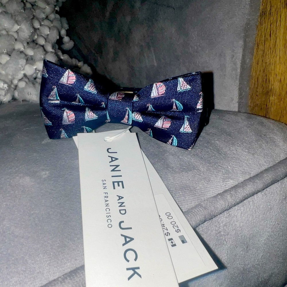 Boys Janie and Jack Sailboat BowTie